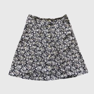 adorable vintage 90s floral miniskirt!